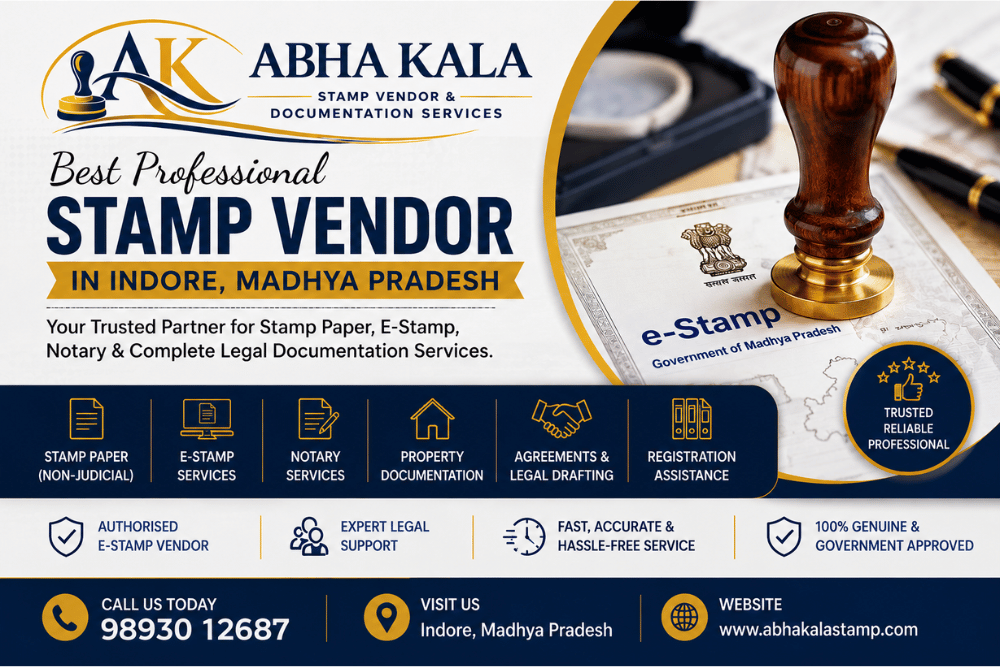 Professional Stamp Vendor in Indore, Madhya Pradesh