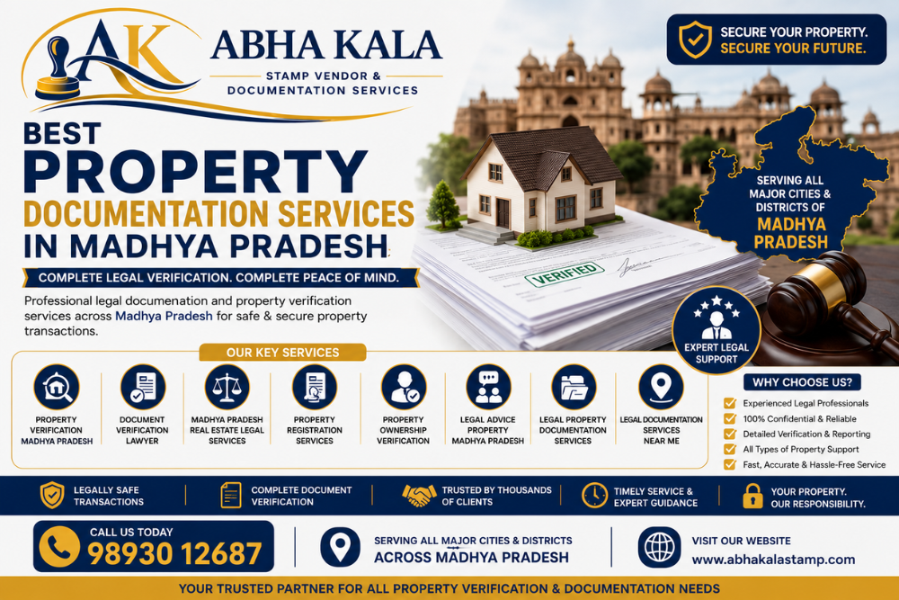 Best Property Documentation Services in Madhya Pradesh