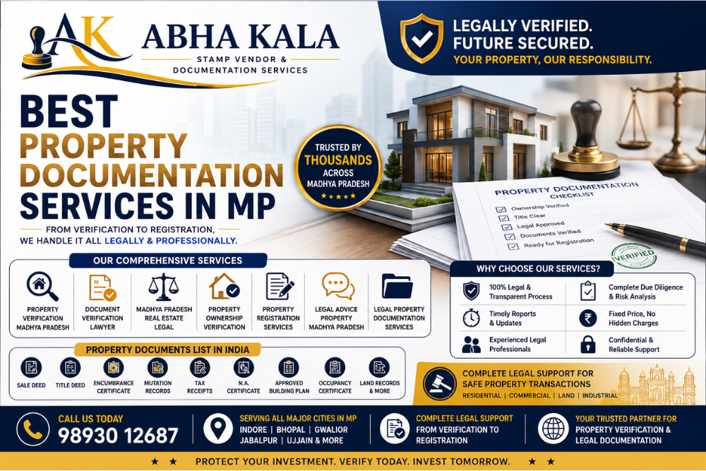 Best Property Documentation Services in MP