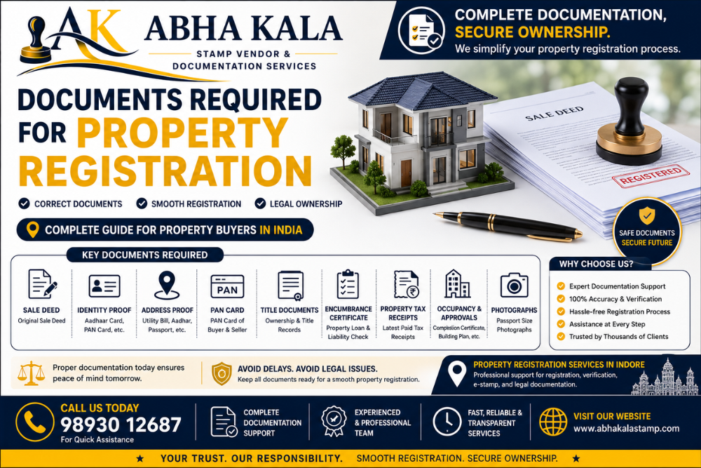 Documents Required for Property Registration