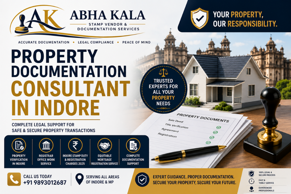 Property Documentation Consultant in Indore