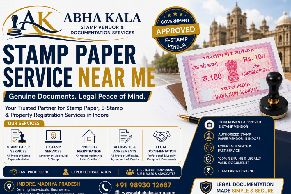 Stamp Paper Service Near Me