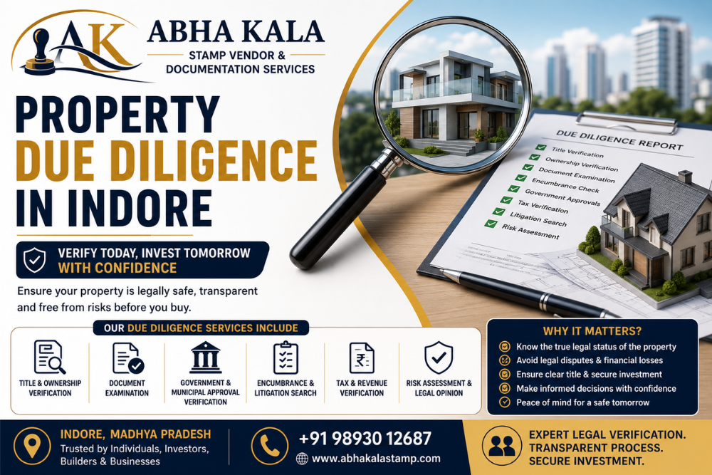 Property Due Diligence in Indore